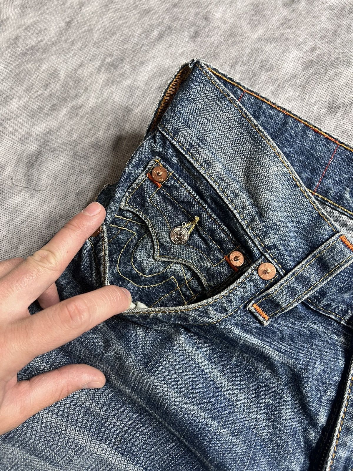 True Religion True Religion Y2K Jeans Size US 31 - 5 Thumbnail
