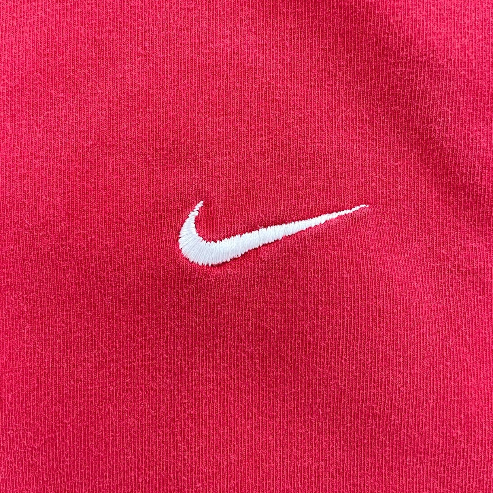 Nike VINTAGE Nike Sweatshirt Adult XL Red Embroidered Swoosh Mens XL City College USA Logo Pullover Crew Neck 100% Cotton/Spandex Regular Fit Size US XL / EU 56 / 4 - 6 Thumbnail