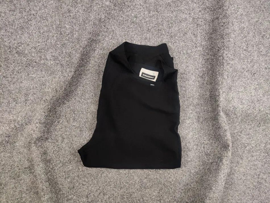 Freitag Freitag E152 Female Linen Blend Black Ankle Pants Size 30" / US 8 / IT 44 - 1 Thumbnail