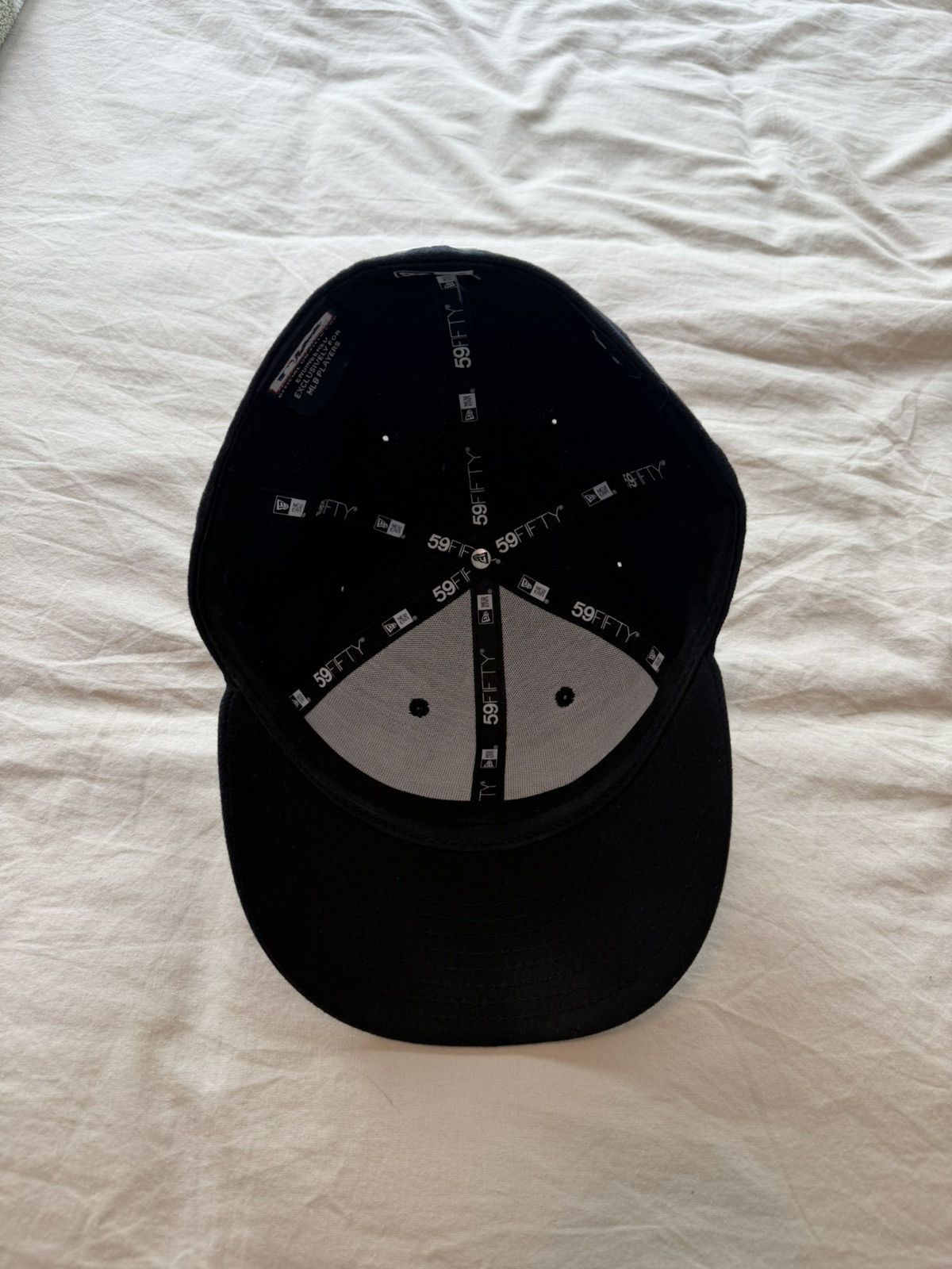 New Era New York Yankees 59Fifty Navy Fitted Hat 7 5/8 Size ONE SIZE - 2 Thumbnail