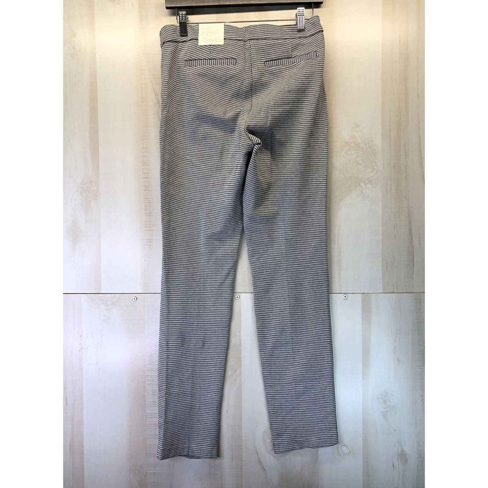 Vintage VINTAGE Eliane Rose Women’s SZ 6 Modern Fit Houndstooth Print Pants Career/Office NWT Size 28" / US 6 / IT 42 - 5 Thumbnail