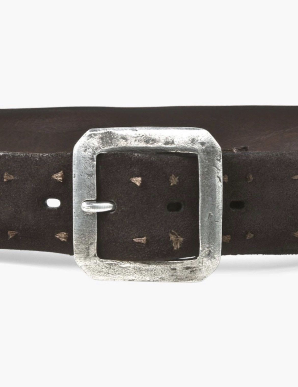 John Varvatos Suede Knot Belt Size 32 Size 32 - 1 Thumbnail