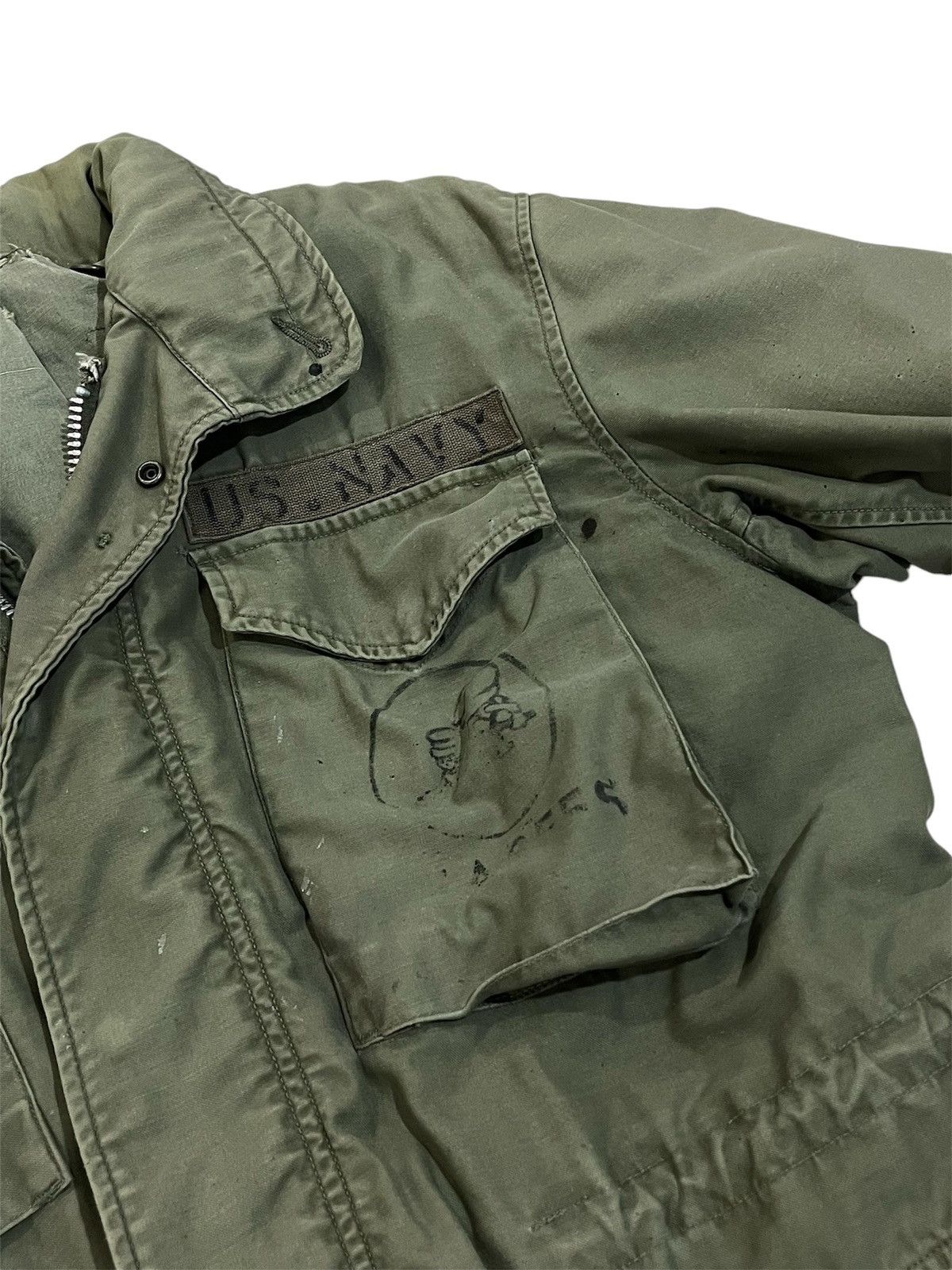 Vintage True Vintage 1960s 1st Pattern M65 Us Army Field Jacket Size US M / EU 48-50 / 2 - 6 Thumbnail