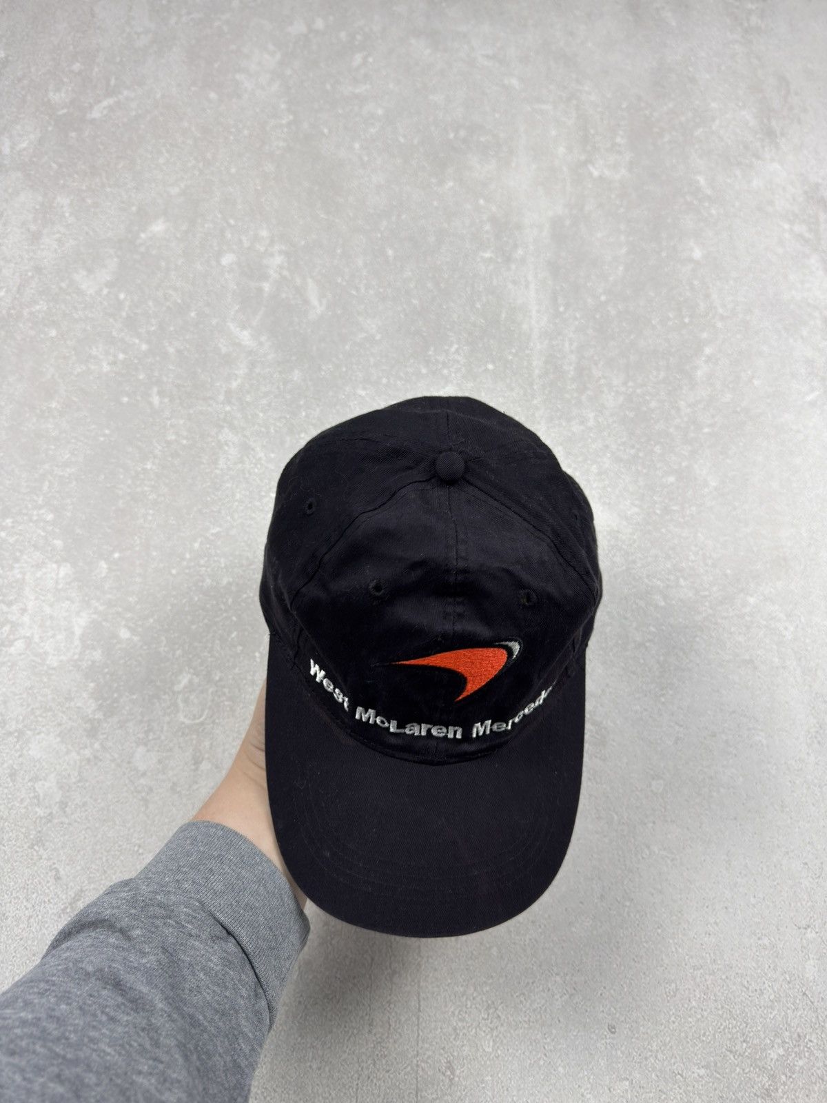 Mercedes-Benz Vintage Mercedes Benz West McLaren Racing Cap Canon Y2K Hats Size ONE SIZE - 4 Thumbnail