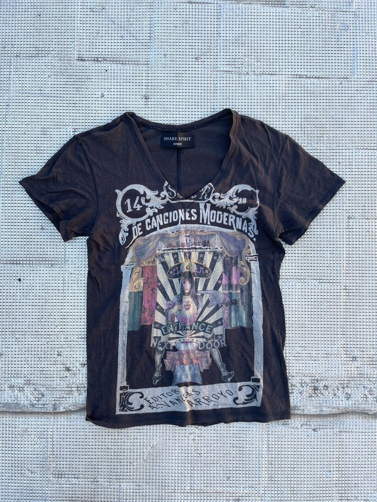 share spirit シャツ Japanese Brand × Share Spirit Homme Share Spirit tee | Grailed