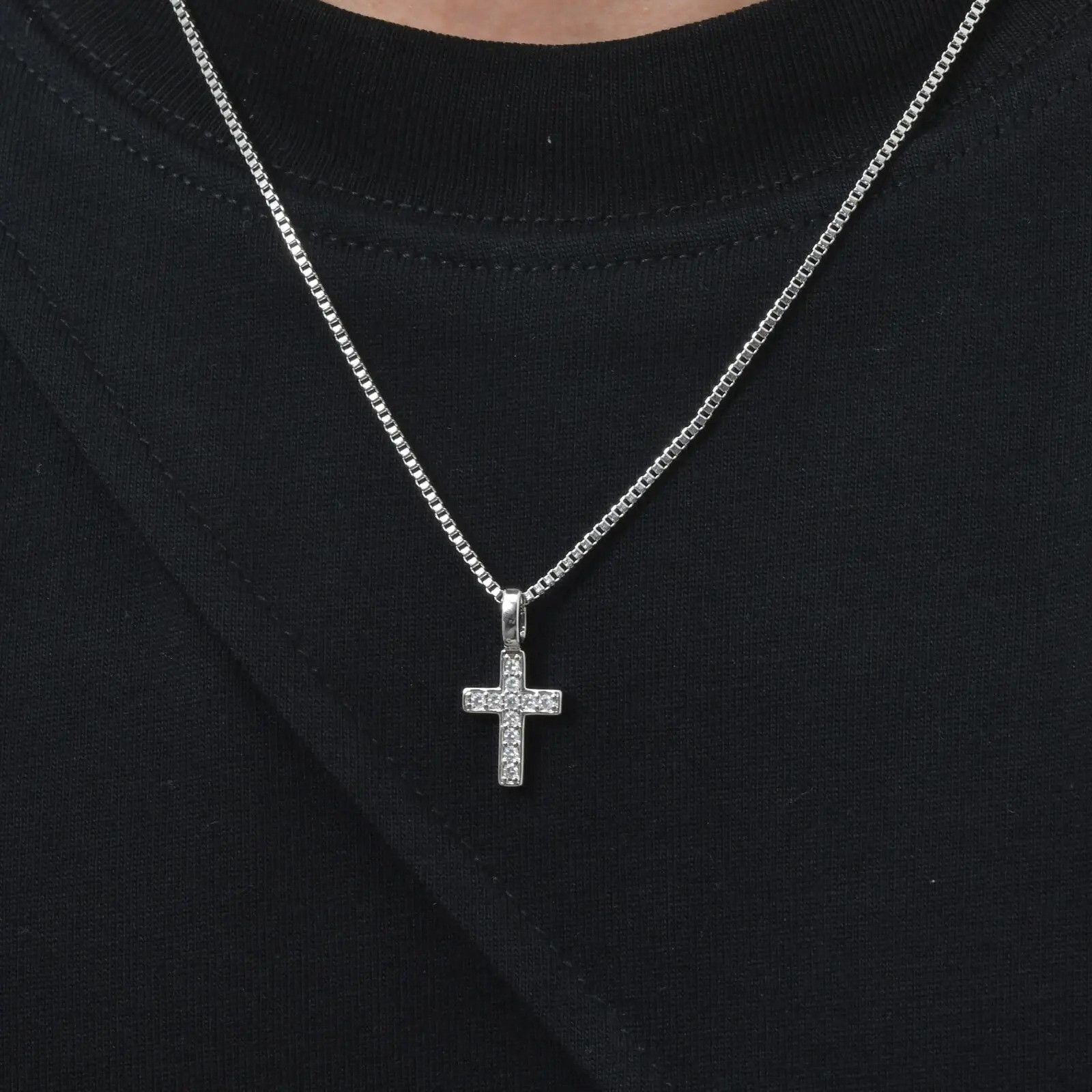 Jewelry Small Cross Necklace Size ONE SIZE - 2 Thumbnail