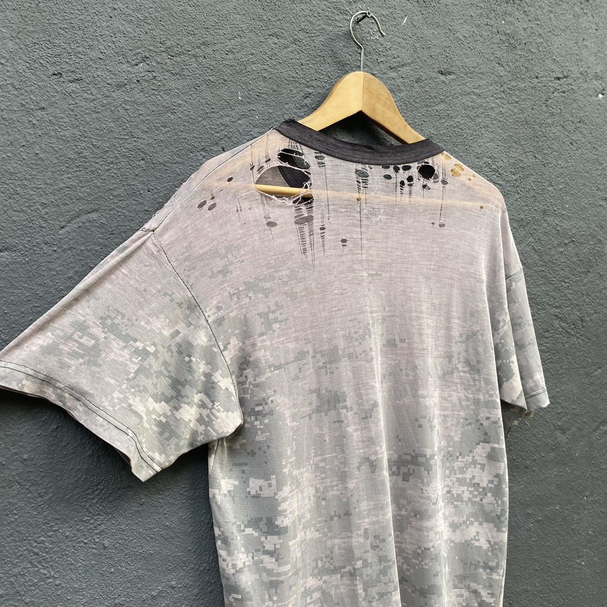 Vintage Thrashed Distressed Vintage Army Digital Camo ERD GRUNGE TEE Size US L / EU 52-54 / 3 - 2 Thumbnail
