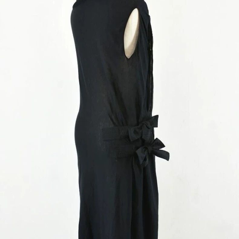Issey Miyake Issey Miyake size:2 Black vintage mainline dress Size S / US 4 / IT 40 - 4 Thumbnail