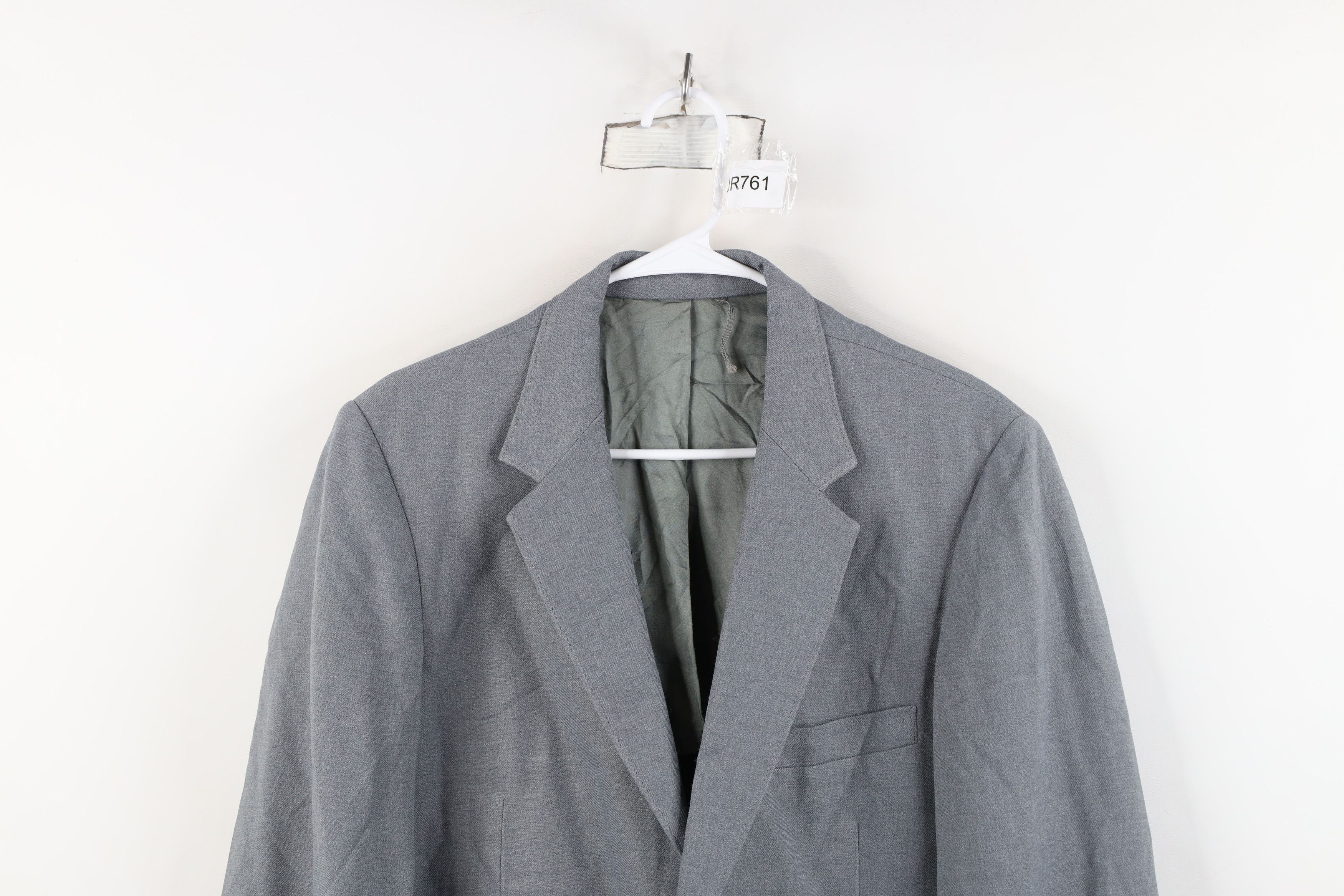 Vintage Vintage 70s Streetwear Wool Suit Coat Blazer Jacket USA Size US L / EU 52-54 / 3 - 2 Thumbnail