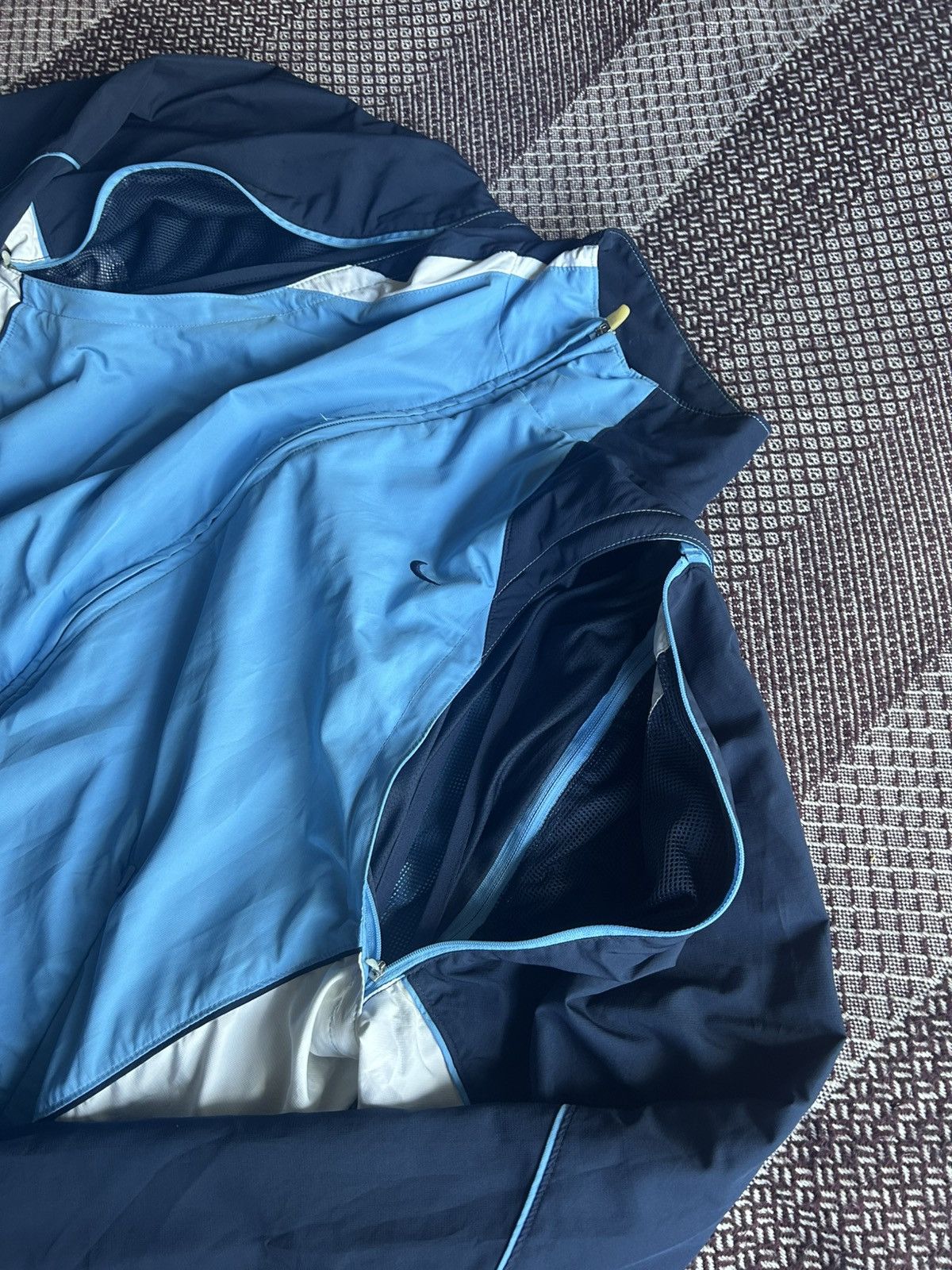 Nike Vintage Nike 2 in 1 Jacket & Vest Drill Style Streetwear L Size US L / EU 52-54 / 3 - 17 Thumbnail