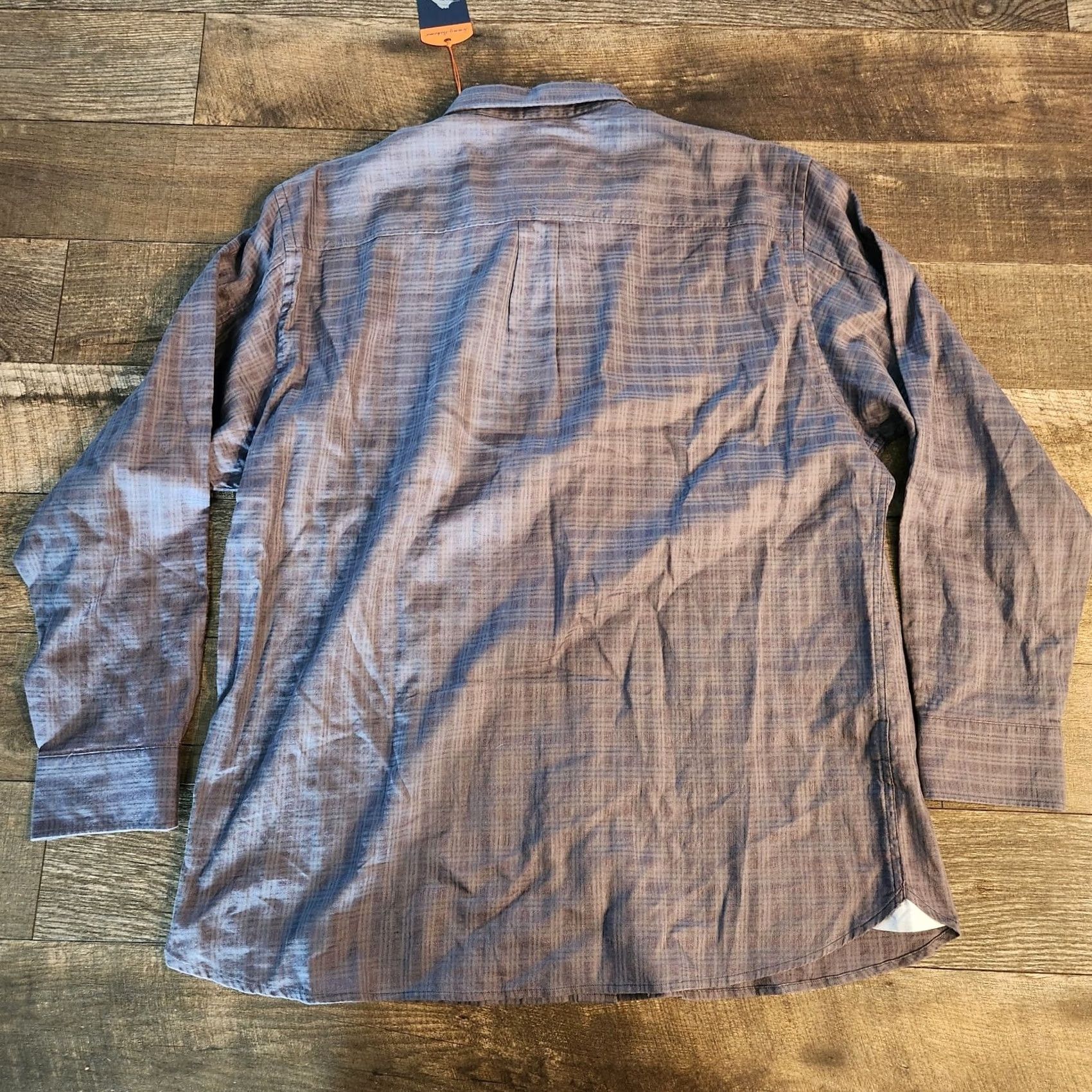 Tommy Bahama VINTAGE Tommy Bahama Shirt Mens XL Blue Plaid Stretch Linen Blend Button Beach NEW Size US XL / EU 56 / 4 - 6 Thumbnail