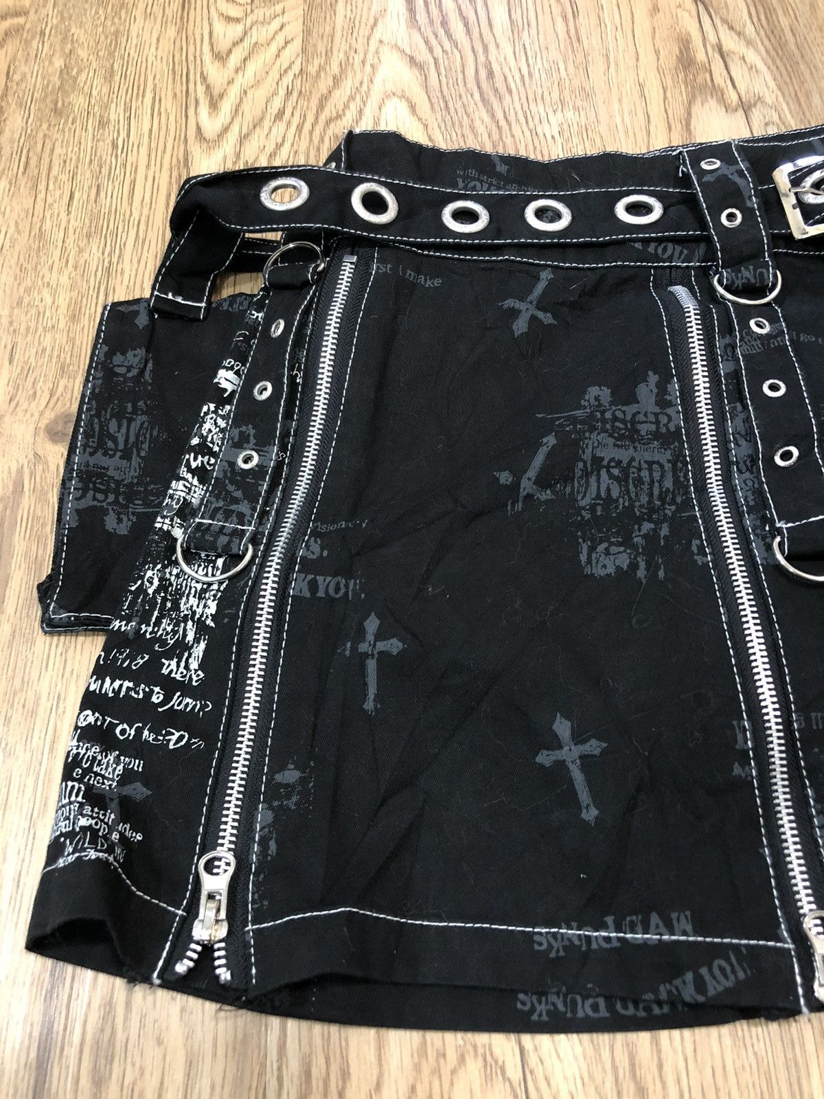 Japanese Brand × Seditionaries Mad Punks complete waist bag skirt Size 25" / US 0 / IT 36 - 3 Thumbnail