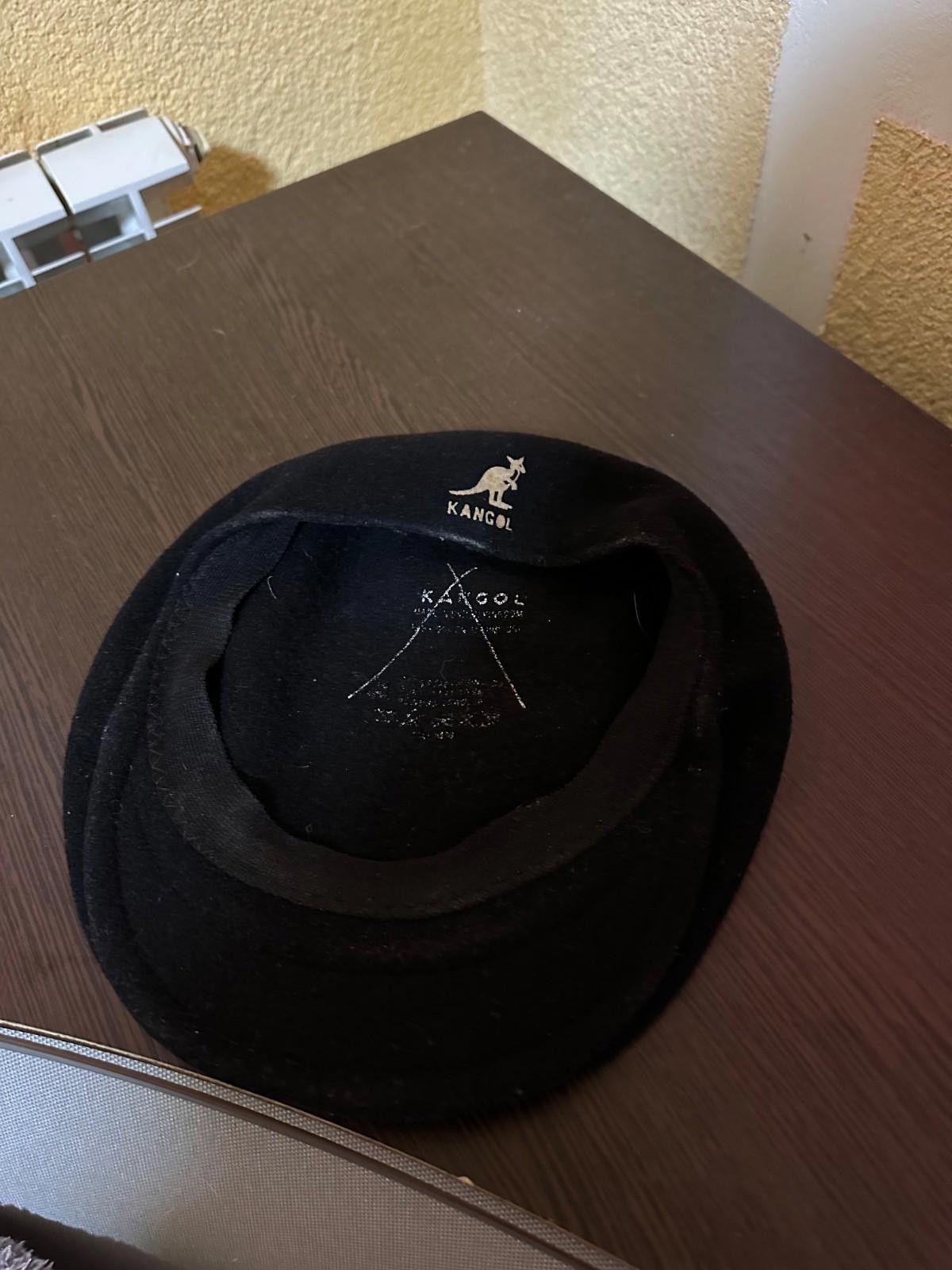 Kangol Kangol Hat Cap Fitted Mens Medium Black Wool 504 Beret Vinta Size ONE SIZE - 5 Thumbnail