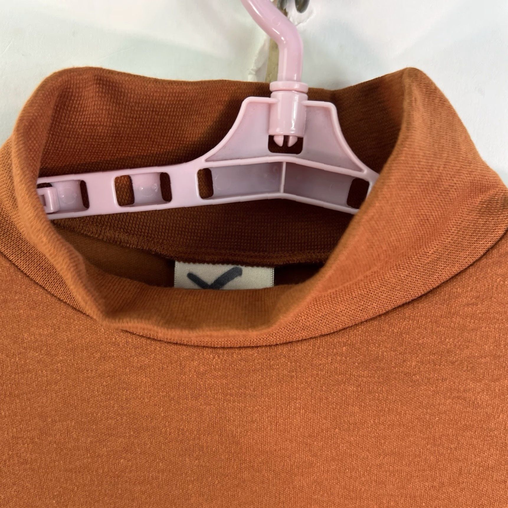 Vintage LL Bean Shirt Mens LT Tall Amber Stretch Soft High Neck Long Sleeve US Made Size US L / EU 52-54 / 3 - 3 Thumbnail