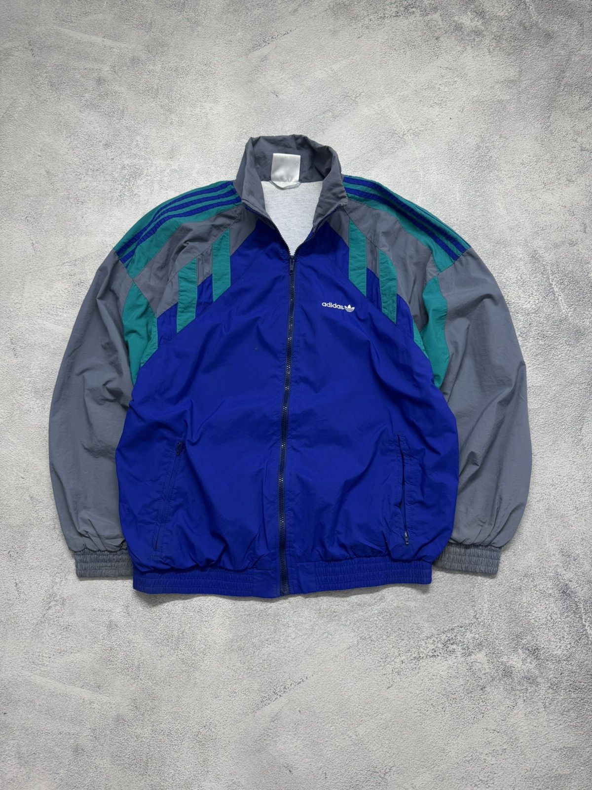 Adidas Vintage Adidas Originals Track Top Jacket Size US M / EU 48-50 / 2 - 2 Thumbnail