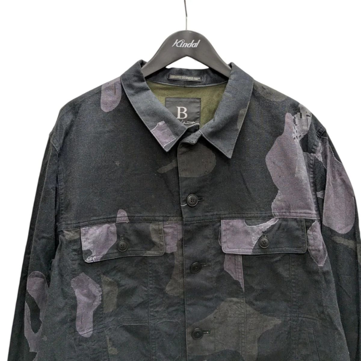 Yohji Yamamoto B Yohji Yamamoto/ Painted shirt jacket Size US M / EU 48-50 / 2 - 2 Thumbnail