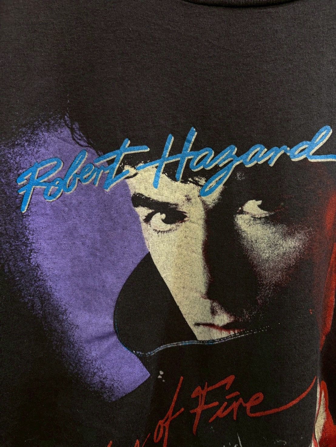 Band Tees Robert Hazard 1984’s Size US L / EU 52-54 / 3 - 3 Thumbnail