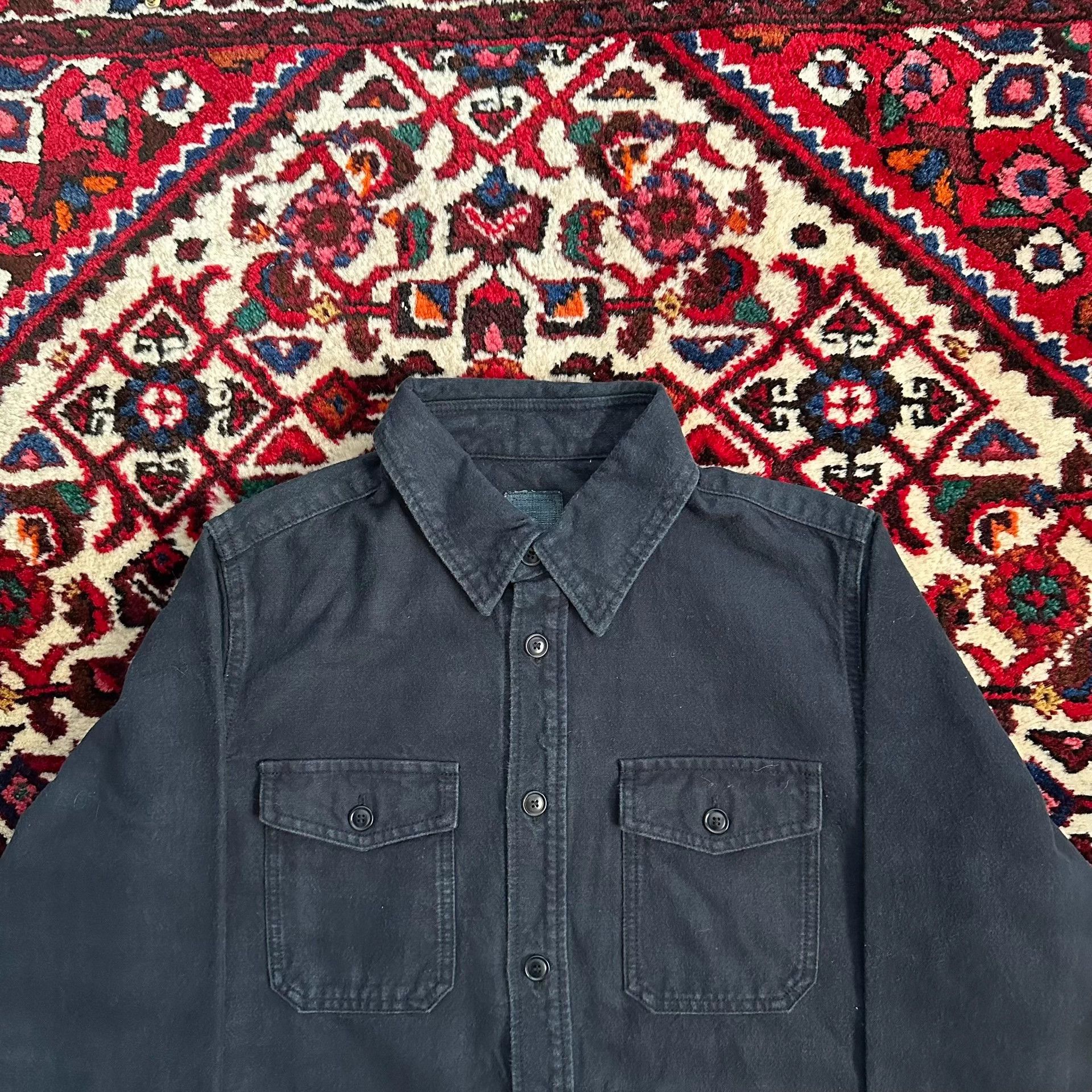 Visvim Visvim 18aw ICT Black ELK Flannel Shirt Bandana 2 Vintage Size US M / EU 48-50 / 2 - 4 Thumbnail