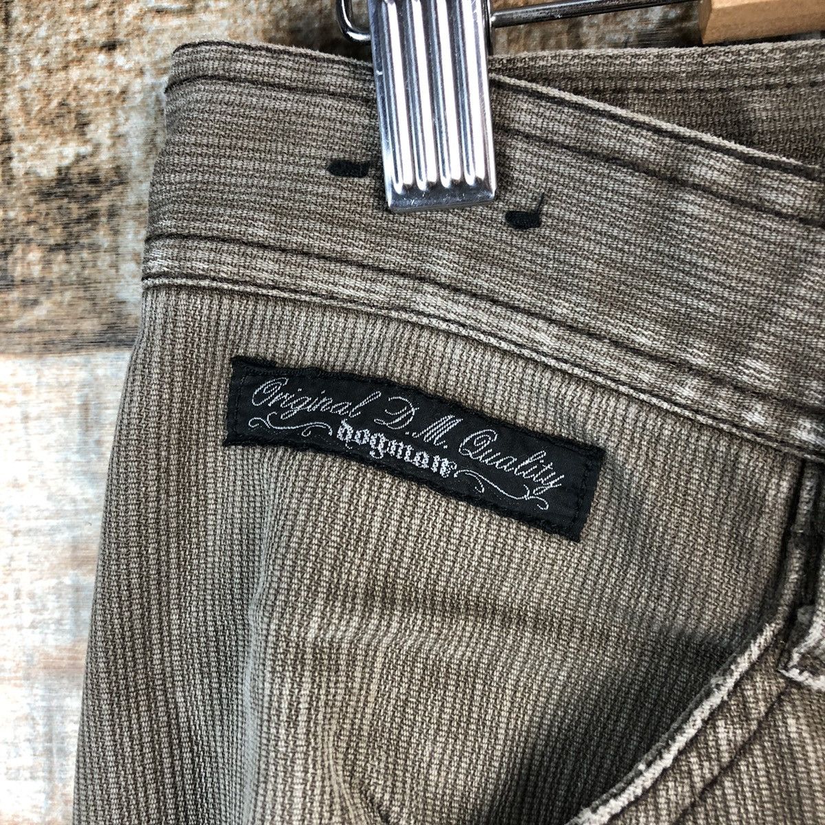 Faded Glory × Japanese Brand Dogman Brown Cargo Multipocket Pants #A2528 Size US 31 - 12 Thumbnail