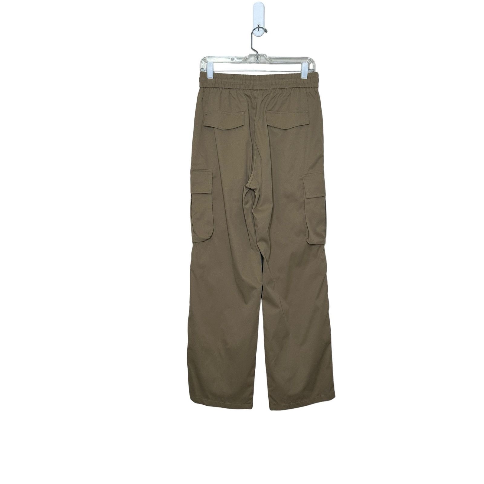 Shein Shein beige cargo casual pull on pants size medium Size US 32 / EU 48 - 7 Thumbnail