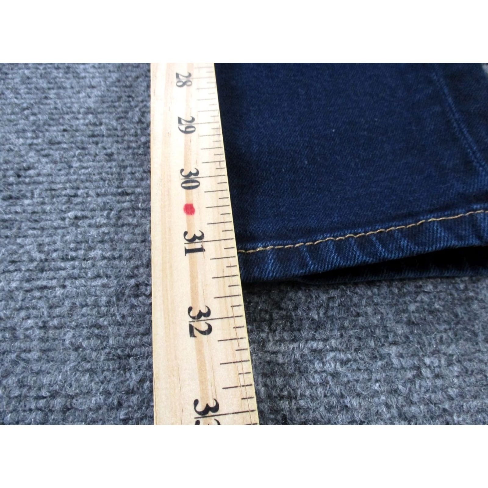 True Religion True Religion Jeans Womens 31 Blue Denim Jennie High Rise Skinny USA Made Jeans Women 31 Blue Denim USA 90s Size 29" - 4 Thumbnail