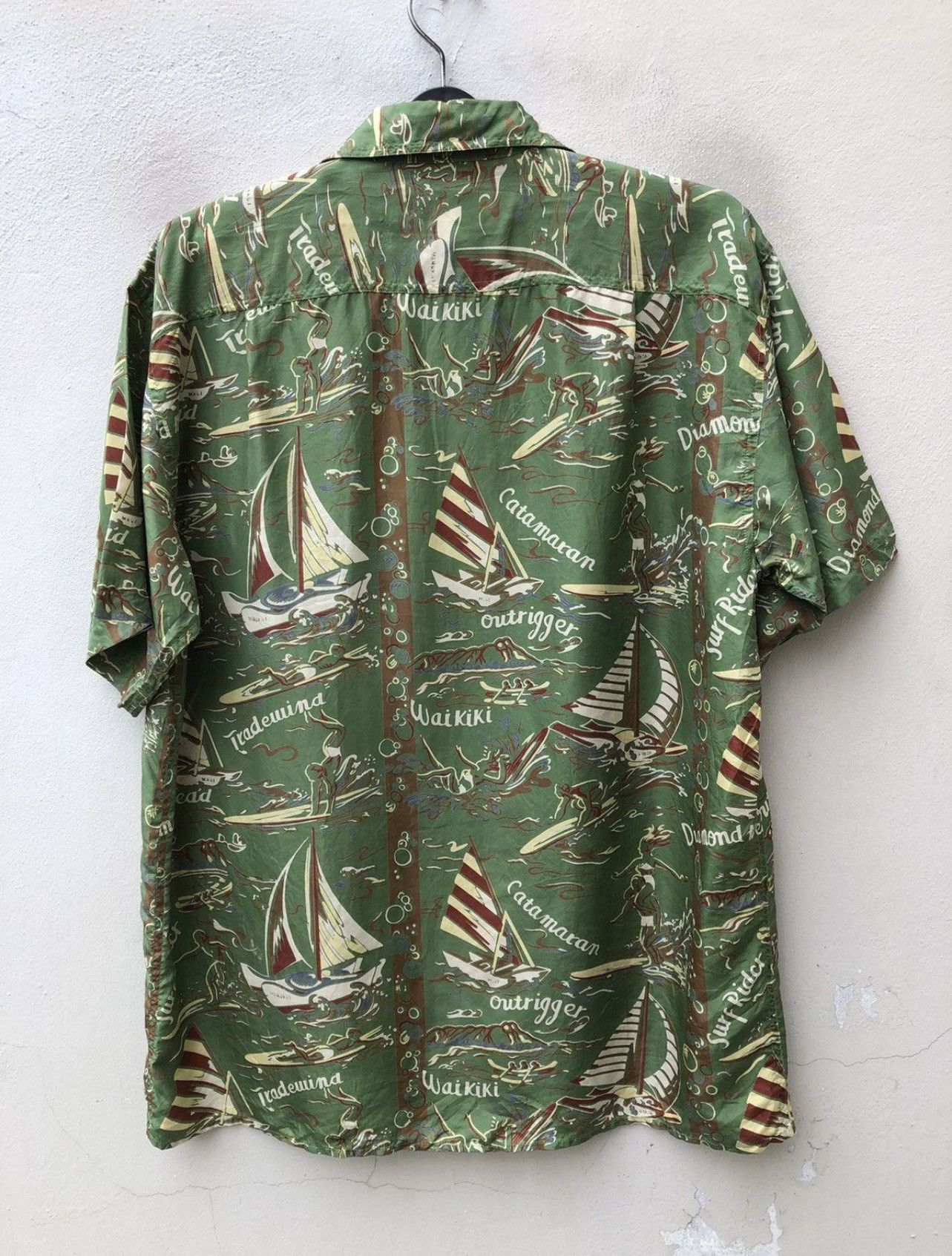 Vintage Vintage Avanti Hawaii 100% Silk Hawaiian Shirt Aloha Size US L / EU 52-54 / 3 - 22 Thumbnail