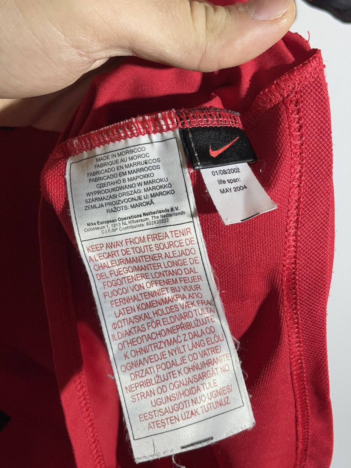 Nike × Vintage Manchester United Nike 2002/04 Vintage Soccer Jersey Size US XS / EU 42 / 0 - 11 Thumbnail