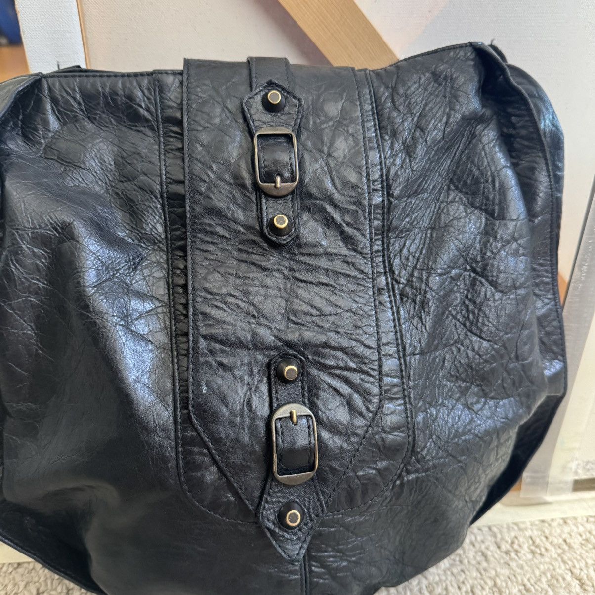 Balenciaga Balenciaga Motocross Classic Hobo Size ONE SIZE - 5 Thumbnail
