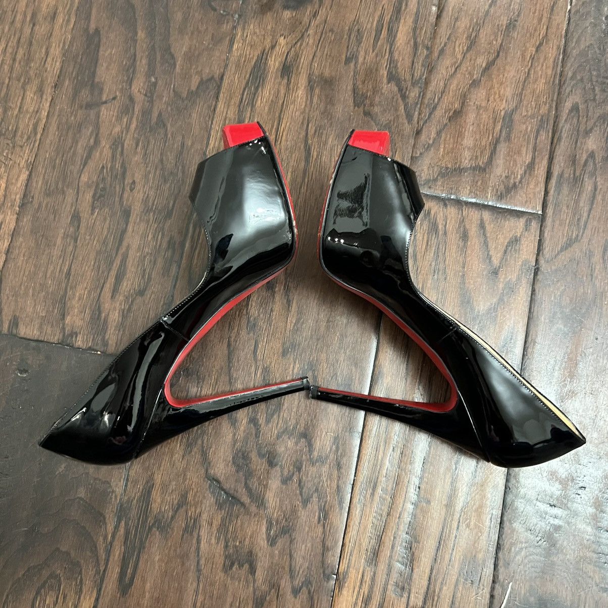 Christian Louboutin Authentic Christian Louboutin New Very Prive 120 Black Size US 7 / IT 37 - 5 Thumbnail