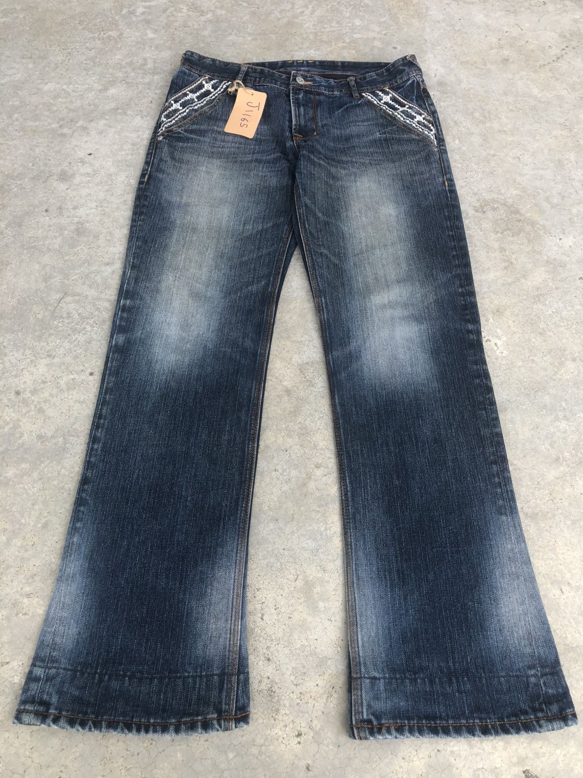 If Six Was Nine Hideway Nicole Flared Jeans Navajo Style Size US 32 / EU 48 - 1 Thumbnail