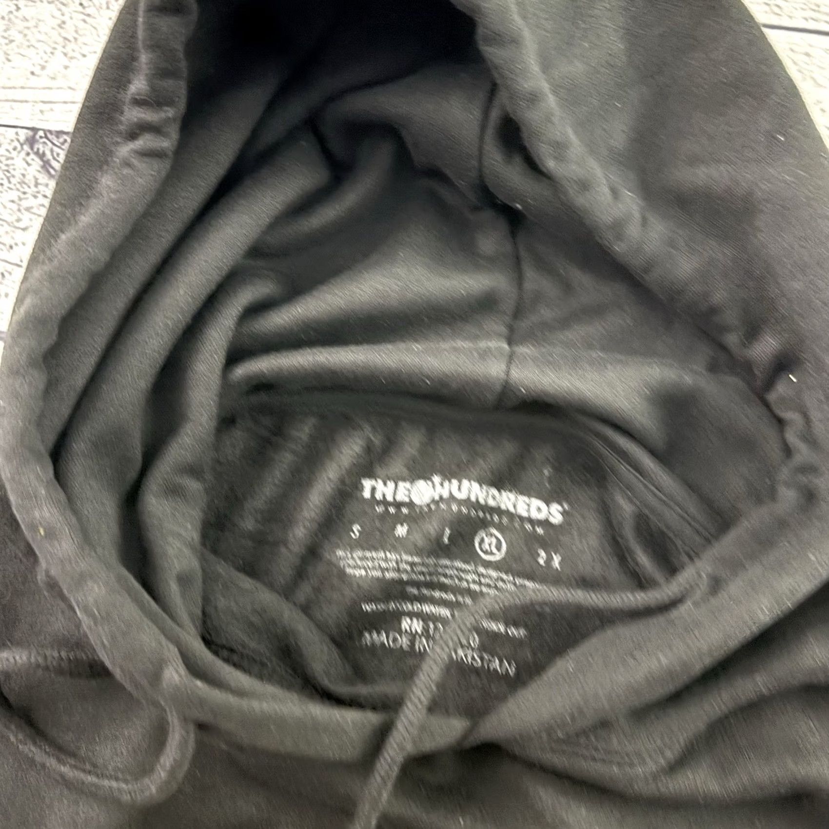 The Hundreds The Hundreds Pullover Hoodie Sweatshirt Men XL Black Size US XL / EU 56 / 4 - 4 Thumbnail