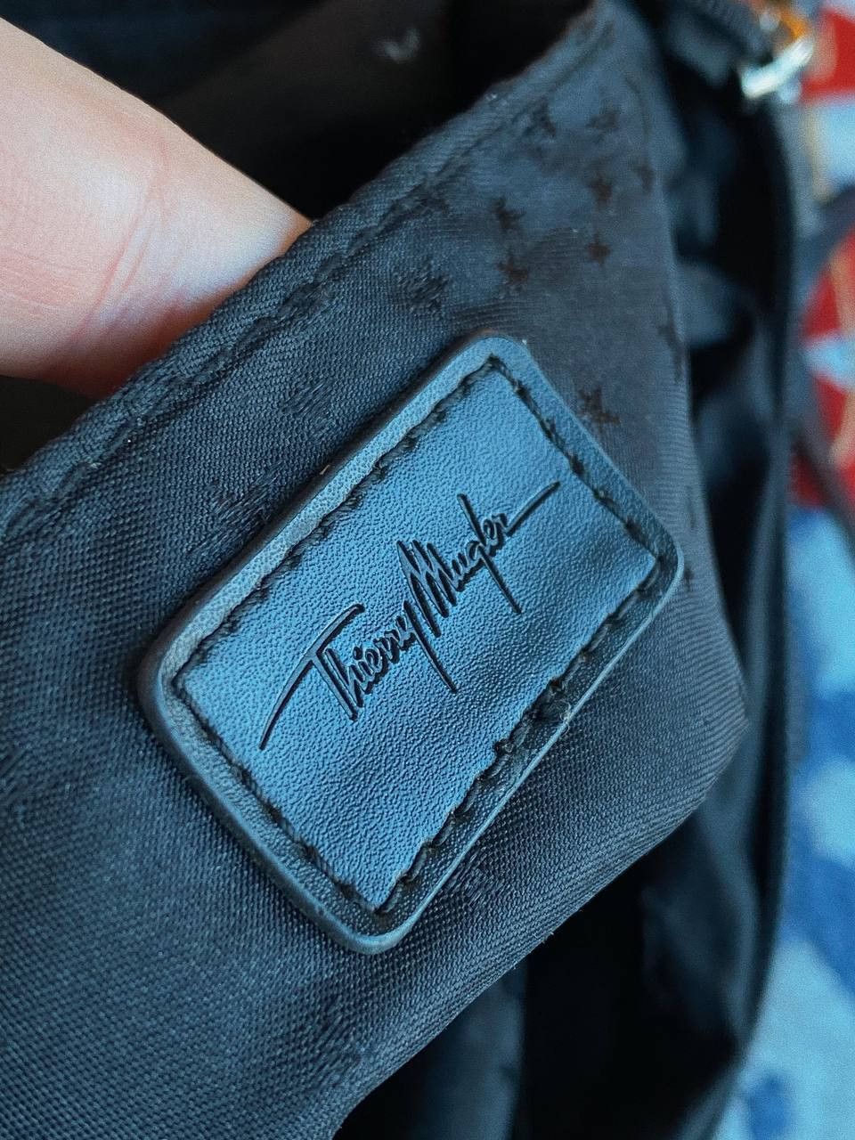 Thierry Mugler Thierry Mugler Mini Nylon Bag Black Zenith toile Size ONE SIZE - 10 Thumbnail