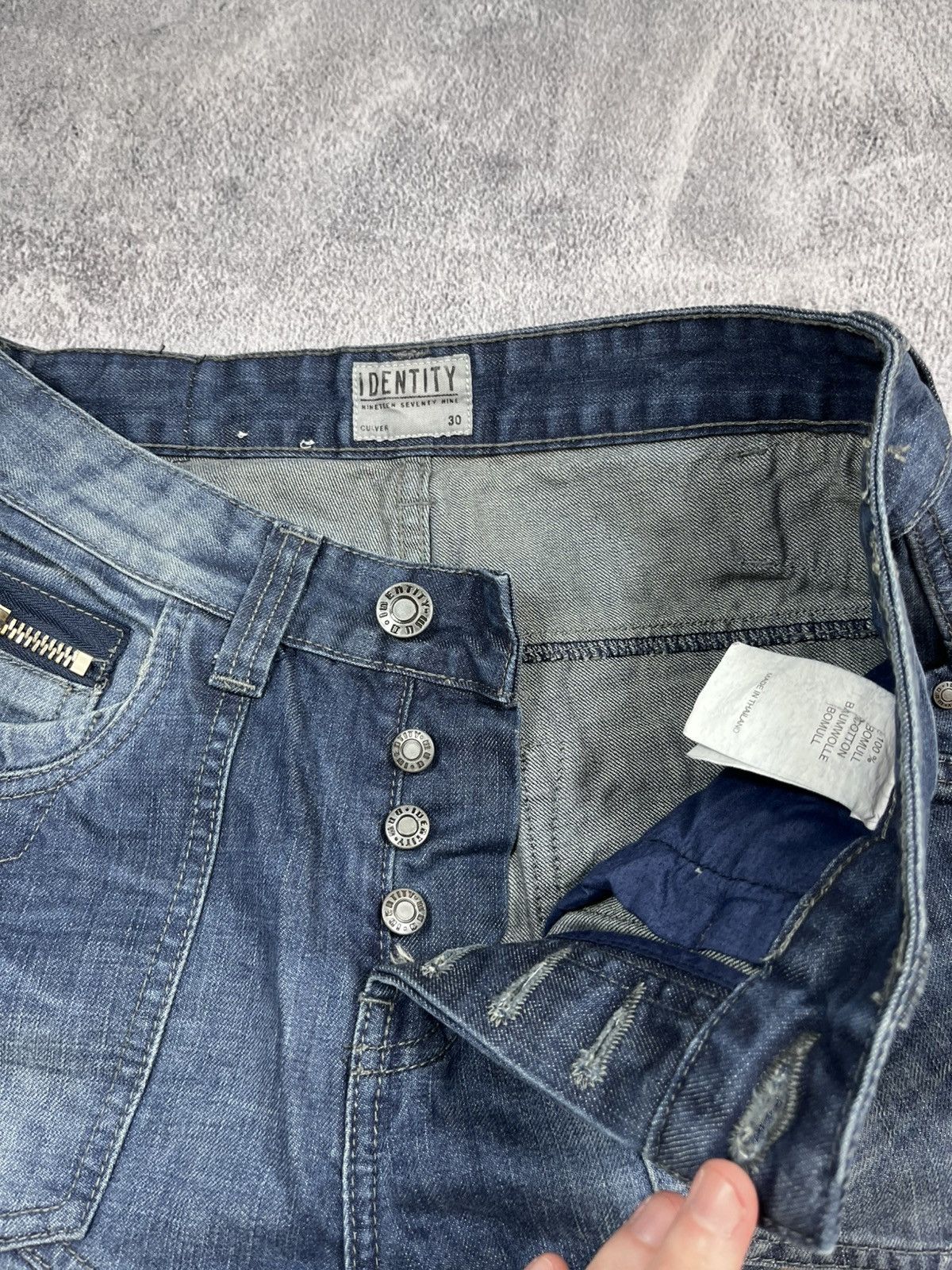 Japanese Brand × Vintage Vintage Y2K Japanese double knee jeans denim style size 30 Size US 30 / EU 46 - 5 Thumbnail