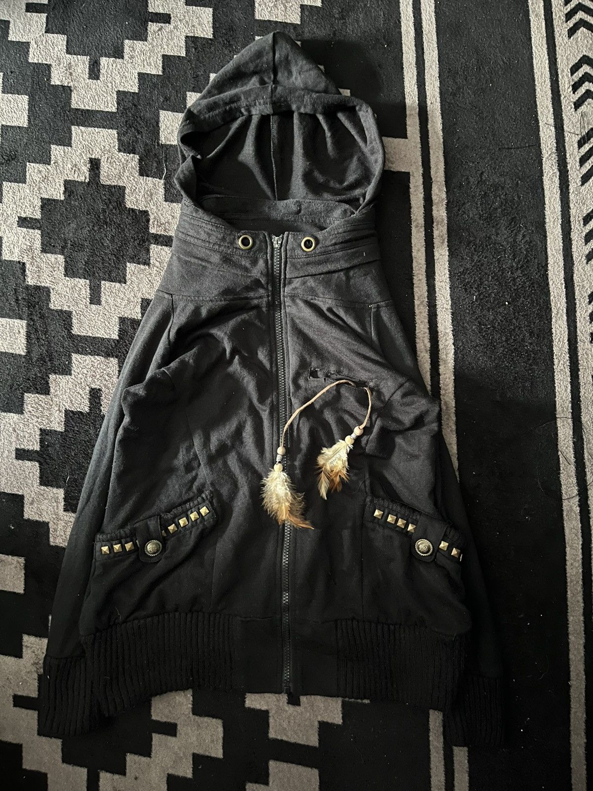 Le Grande Bleu (L.G.B.) 2000s Unknwn bono vkei studed jacket Size US S / EU 44-46 / 1 - 1 Thumbnail