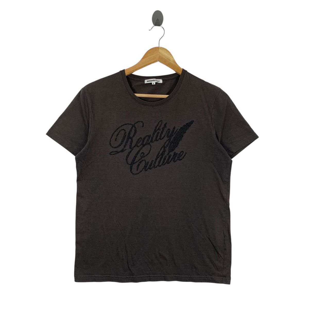 SEMANTIC DESIGN Reality Culture Japanese Brand Shirt