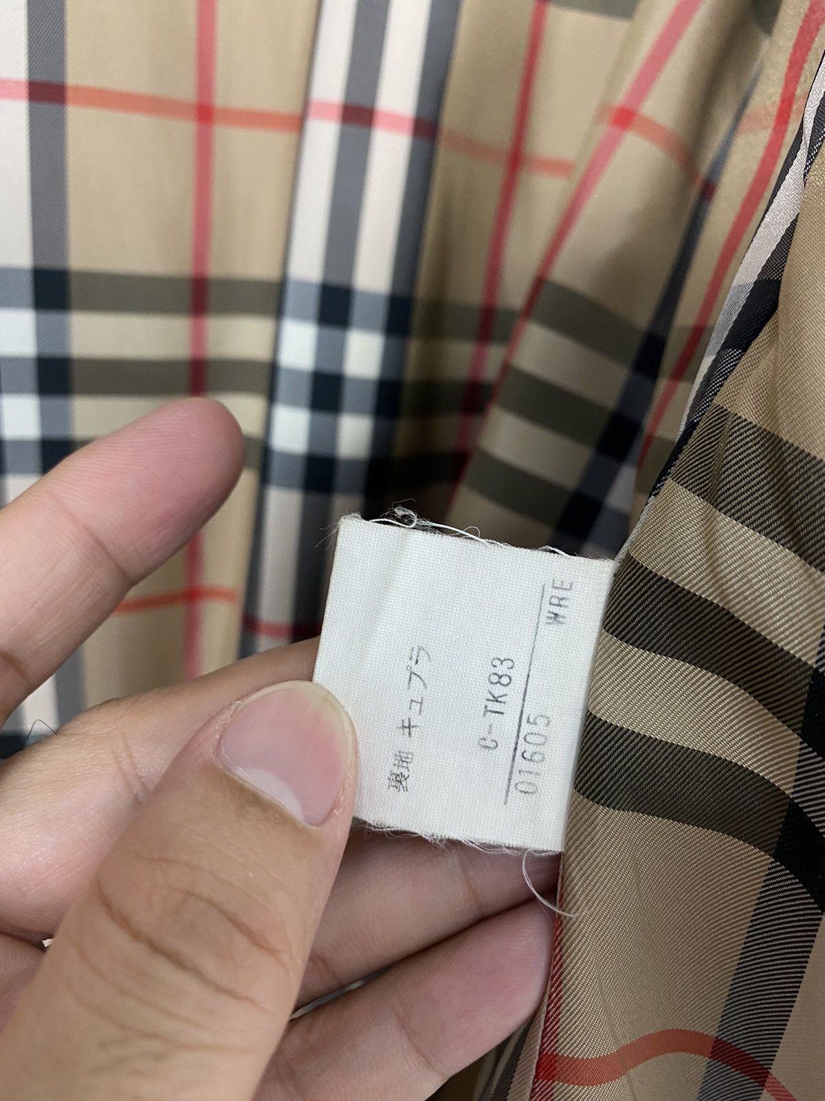 Burberry Rare‼️ Vtg Burberry’s Novacheck Trench Coat Made in Japan Size L / US 10 / IT 46 - 6 Thumbnail