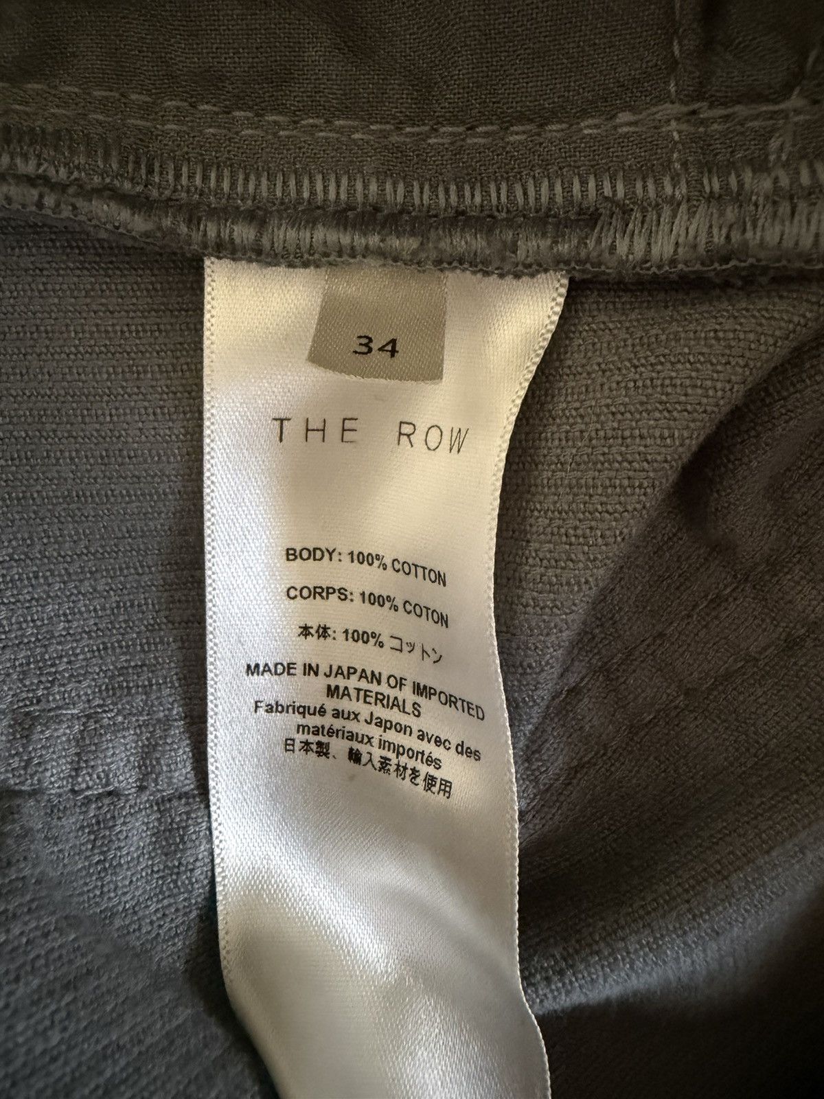 The Row The Row Fred Corduroy Pants - size 34 Size US 34 / EU 50 - 4 Thumbnail