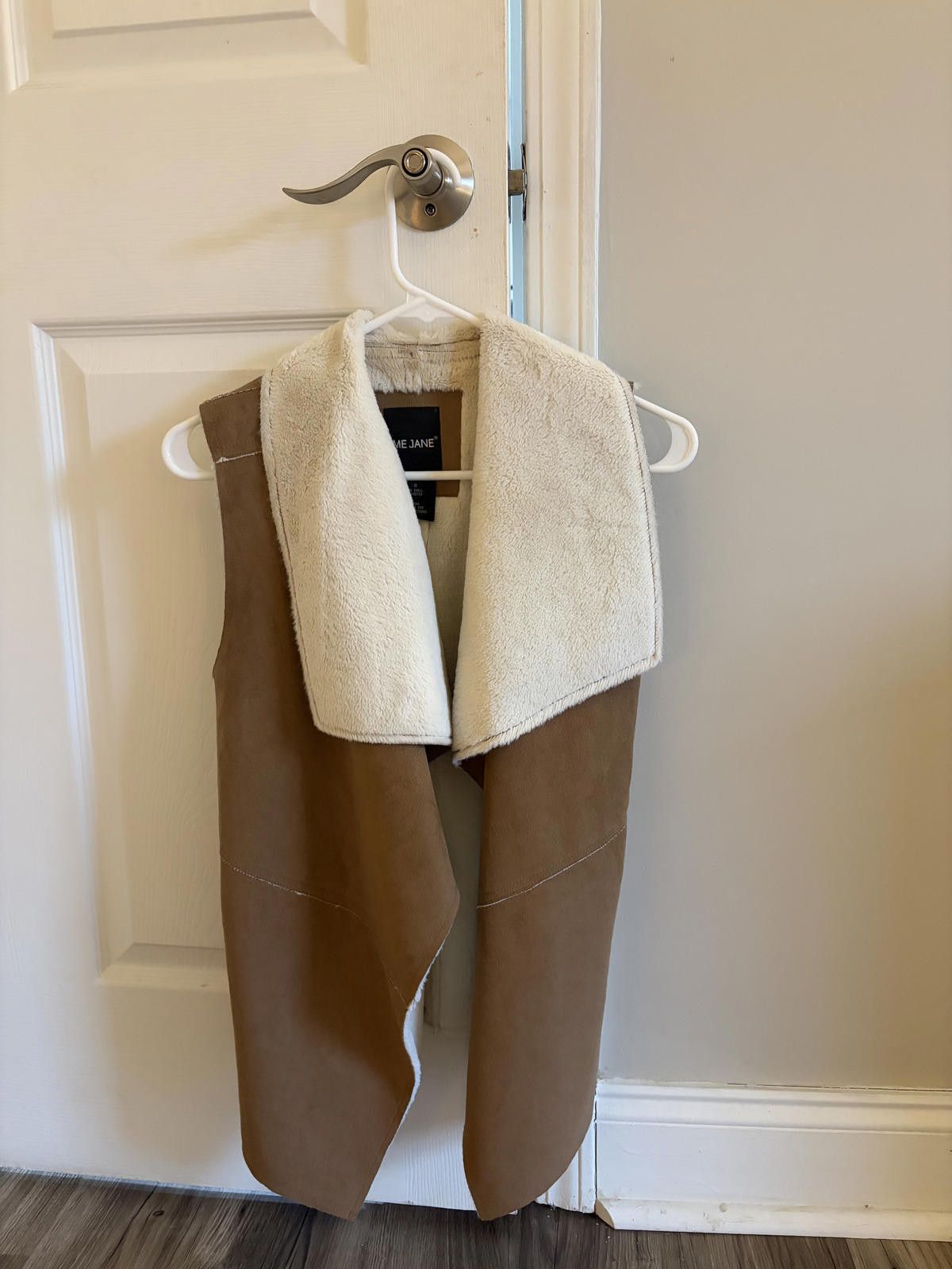 Other ME JANE Faux Fur Shell Vest Brown Cream Size S Size S / US 4 / IT 40 - 1 Thumbnail