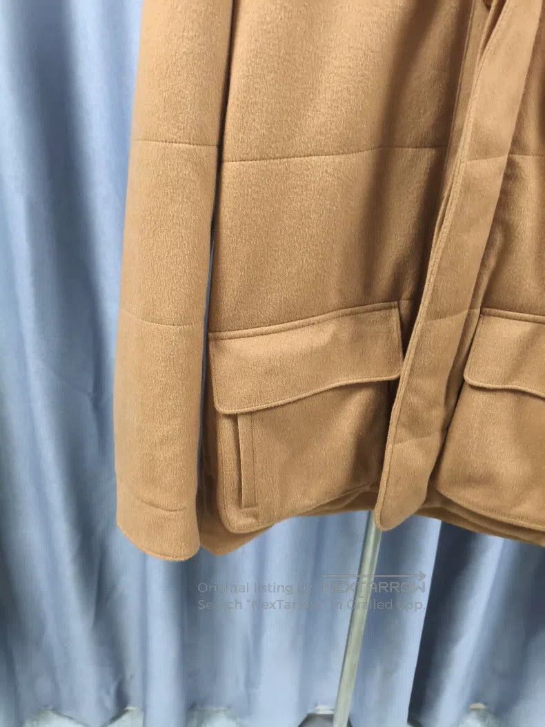 Loro Piana Loro Piana Camel Cotton Jacket, 100% Vicuna Camel Waterpro Size US S / EU 44-46 / 1 - 2 Thumbnail