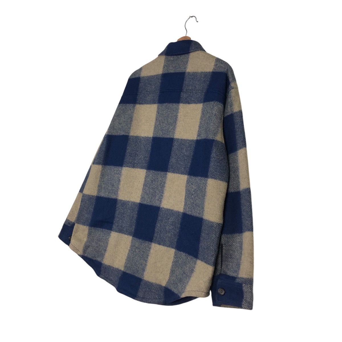 Flannel Vintage Chore Wool Jacket Uniqlo Issey Miyake Tartan Design Size US L / EU 52-54 / 3 - 11 Thumbnail