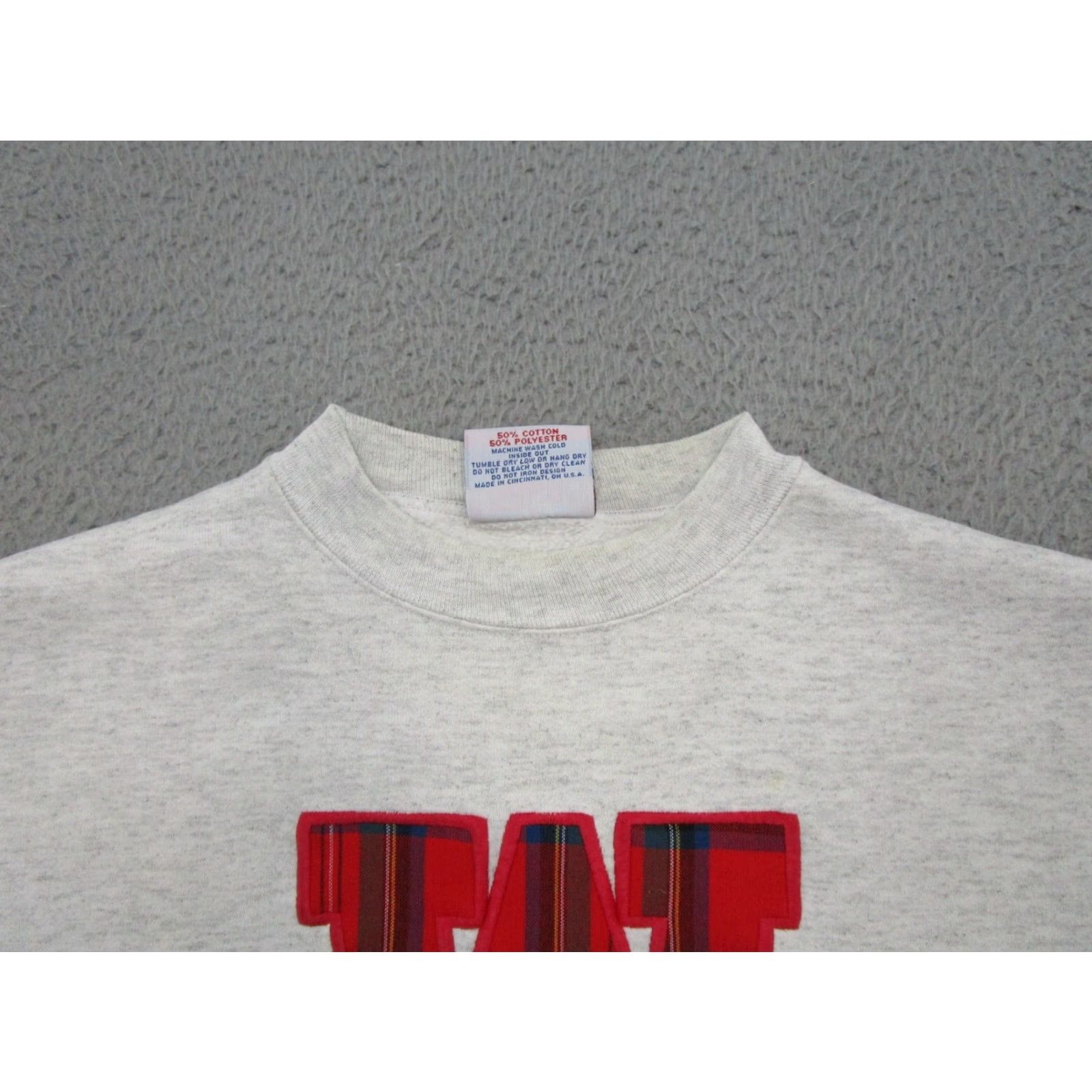 NCAA VTG University Badgers Crable Pullover Sweatshirt Shirt L Mens Multicolor Hooded NCAA All Seasons Size US L / EU 52-54 / 3 - 5 Thumbnail