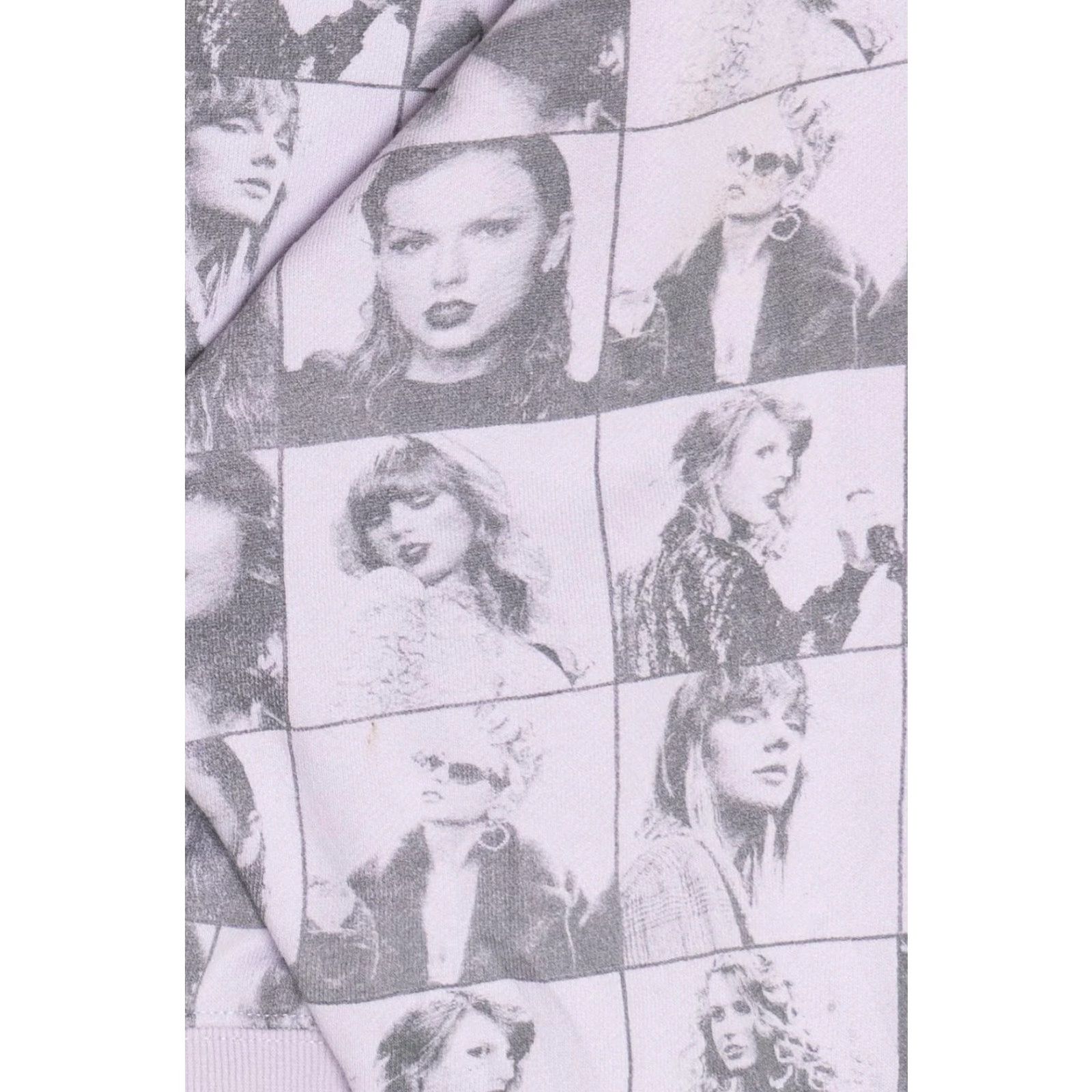 Vintage Taylor Swift The Eras Tour All Over Print Cropped Sweatshirt (2020s) Shirt Adult Medium Purple 2020s Womens Size US M / EU 48-50 / 2 - 5 Thumbnail