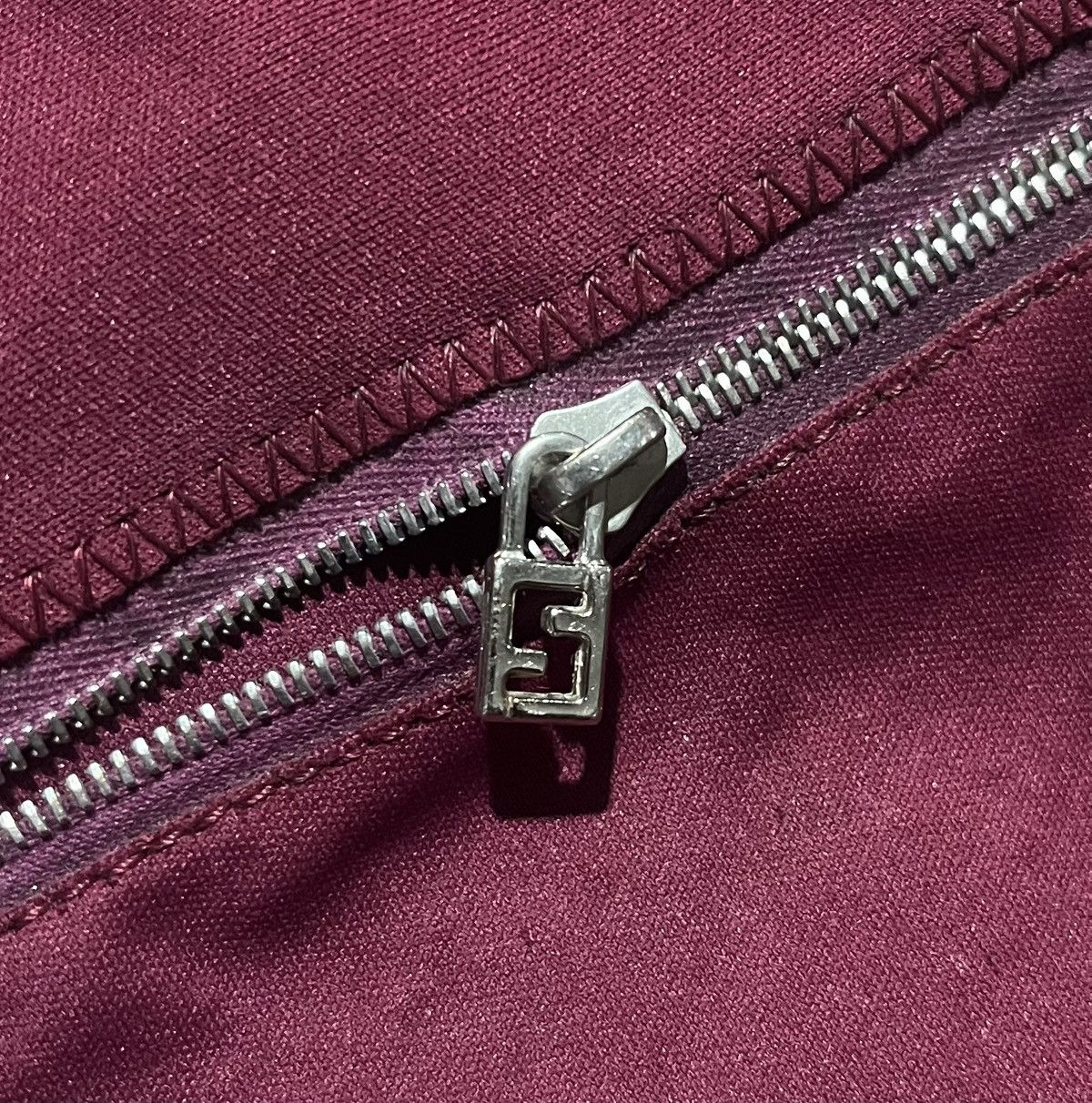 Fendi Authentic FENDI Mamma Baguette Shoulder Bag Red Maroon Size ONE SIZE - 9 Thumbnail