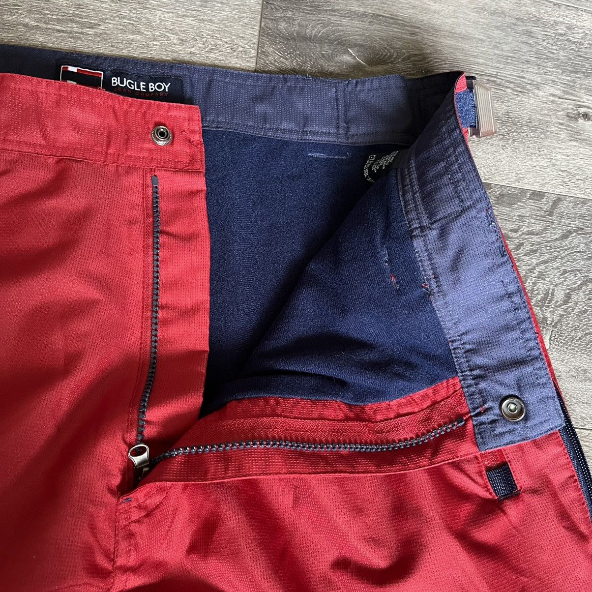 Bugle Boy Vintage 1990s Bugle Boy Ski Winter Snowboard Pants 38x30 Red Size US 38 / EU 54 - 9 Thumbnail