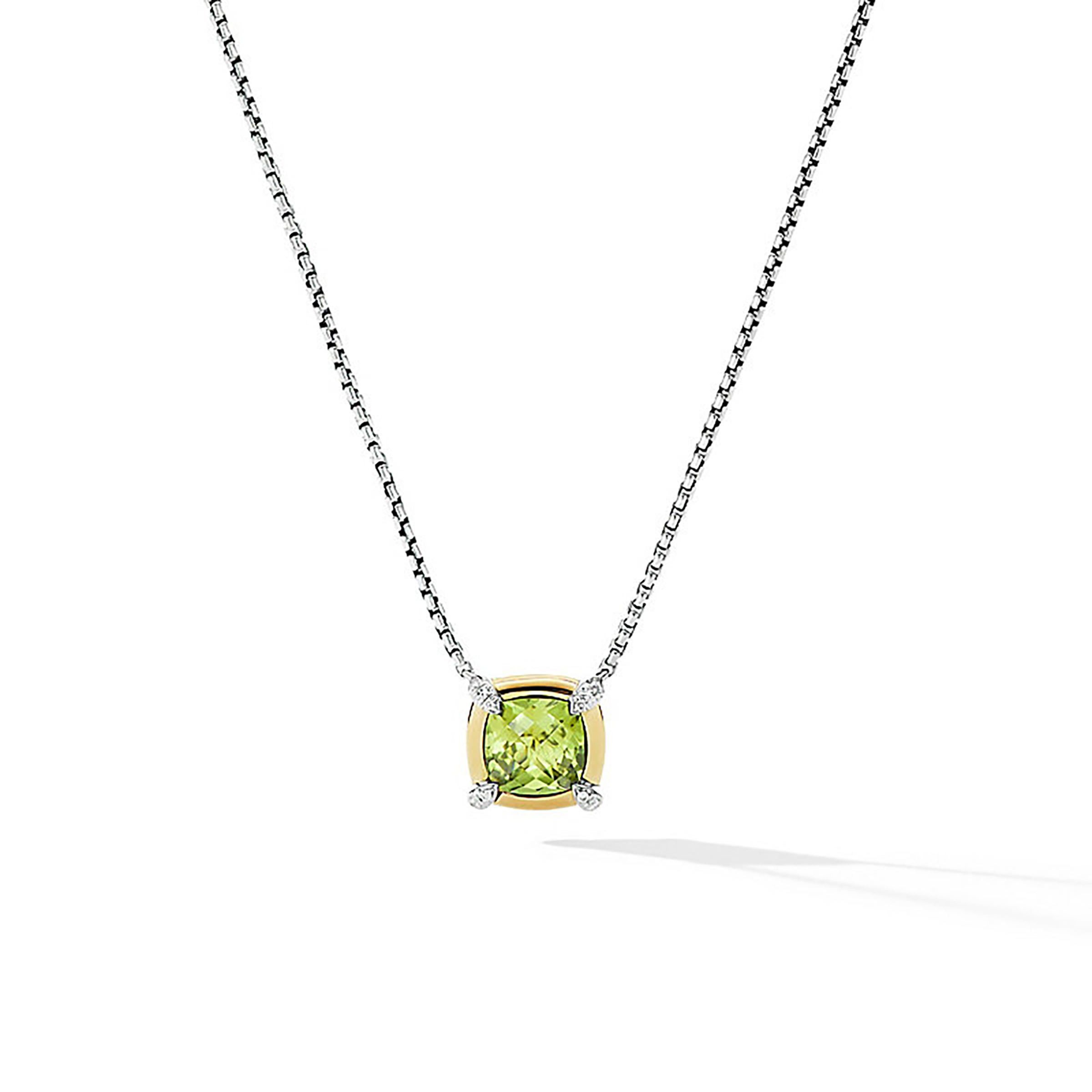 David Yurman o1w1db10525 N17114D Necklace in Silver with 18K Yellow Gold Size ONE SIZE - 1 Thumbnail