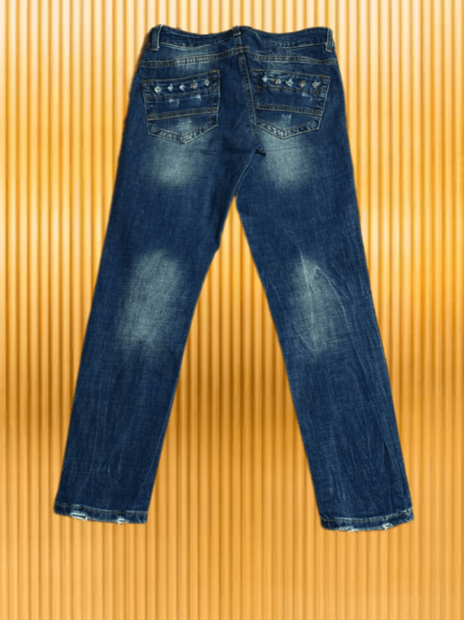 Japanese Brand × Philipp Plein Jeans Dirty Pants faded crash denim thrashed y2k distressed Size US 26 / EU 42 - 1 Thumbnail