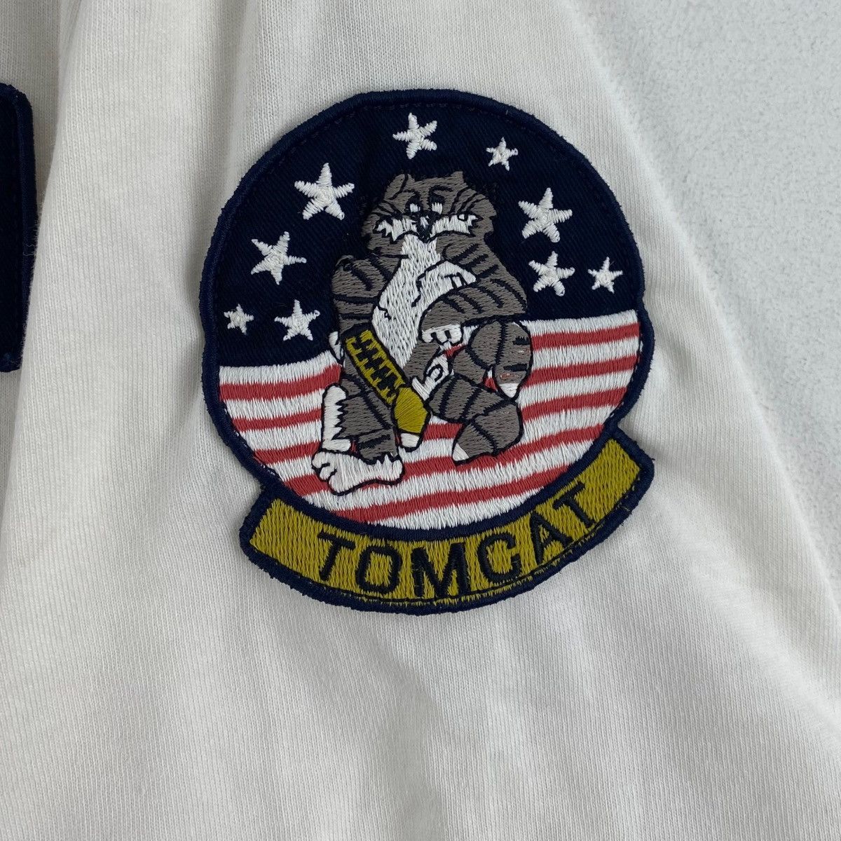 Avirex AVIREX USA ARMY Navy Top Gun Air Combat Manoeuvring Print Size US L / EU 52-54 / 3 - 6 Thumbnail