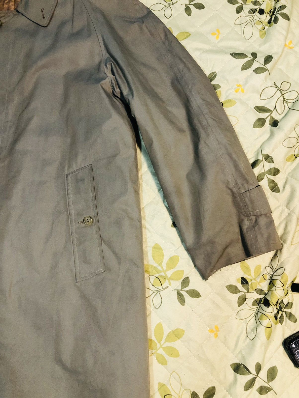 Burberry × Japanese Brand Burberrys Long Jacket Buttoned (30) Size US XL / EU 56 / 4 - 5 Thumbnail