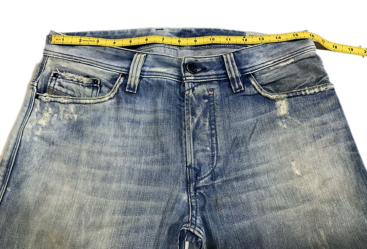 Diesel × If Six Was Nine × Japanese Brand 🔥Sick Y2K Diesel Denim Distressed Safado Size US 32 / EU 48 - 18 Thumbnail
