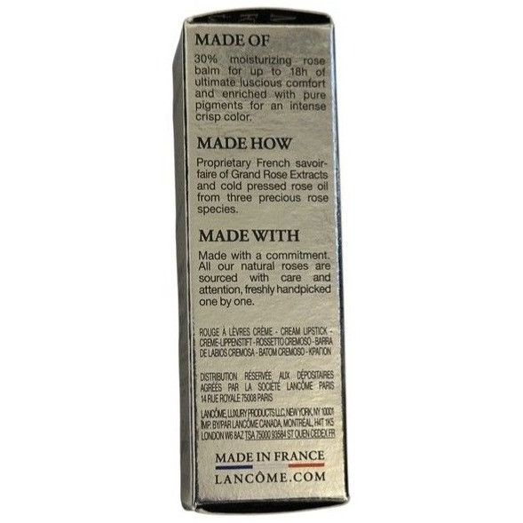 Other Lancome Paris L'ABSOLU ROUGE CREAM FULL SIZE LIPSTICK 397 BE Size ONE SIZE - 7 Thumbnail